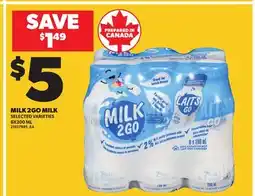Independent City Market MILK 2GO MILK, 6X200 ML offer