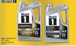 PartSource Mobil 1 Synthetic OIl 4.73L Jugs offer