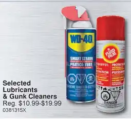 PartSource Selected Lubricants & Gunk Cleaners offer