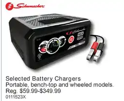 PartSource Selected Battery Chargers offer