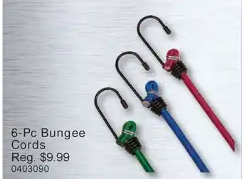 PartSource 6-Pc Bungee Cords offer