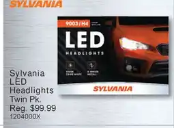 PartSource Sylvania LED Headlights Twin Pk offer