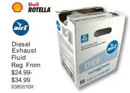 PartSource Shell Diesel Exhaust Fluid offer