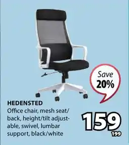 JYSK Hedensted Office Chair offer