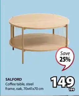 JYSK SALFORD Coffee table offer