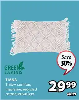 JYSK Tiana Throw Cushion offer