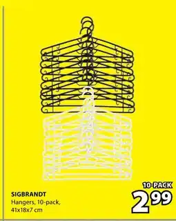 JYSK SIGBRANDT Hangers offer