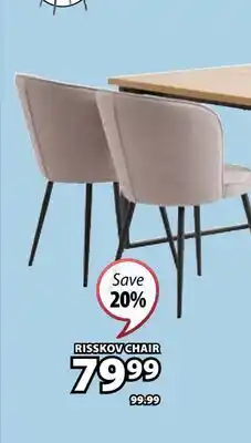 JYSK RISSKOV Dining chair offer