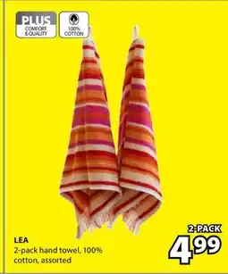 JYSK LEA 2-pack hand towel offer
