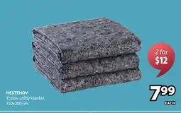JYSK HESTEHOV Throw, utility blanket offer