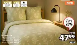 JYSK BORDEAUX Duvet cover set offer