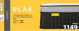 JYSK BLĀK 14 plush spring mattress offer