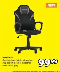 JYSK RANDRUP Gaming chair offer