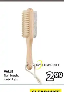 JYSK VALJE Nail brush offer