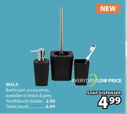 JYSK MALA Bathroom accessories offer