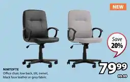 JYSK NIMTOFTE Office chair offer