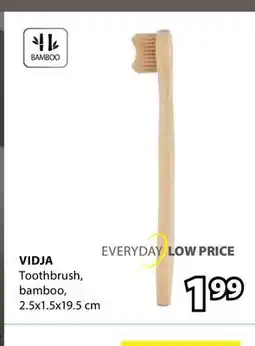 JYSK VIDJA Toothbrush offer