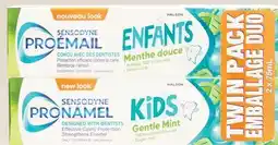 Walmart Sensodyne Pronamel kids toothpaste 2 pack offer