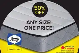 Leon's Sealy Essentials Evan Medium Mattress Collection offer
