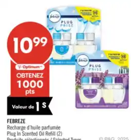 Pharmaprix FEBREZE Plug In Scented Oil Refill offer