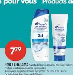 Pharmaprix HEAD & SHOULDERS Hair Care Products offer
