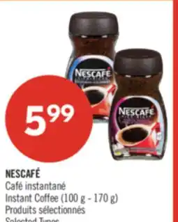 Pharmaprix NESCAFÉ Instant Coffee offer
