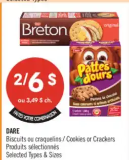 Pharmaprix DARE Cookies or Crackers offer