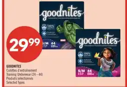 Pharmaprix GOODNITES Training Underwear offer
