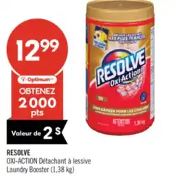 Pharmaprix RESOLVE OXI-ACTION Laundry Booster offer