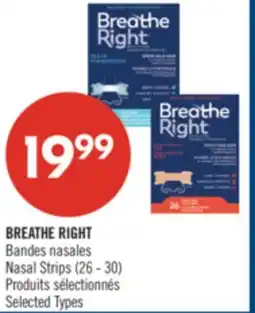 Pharmaprix BREATHE RIGHT Nasal Strips offer