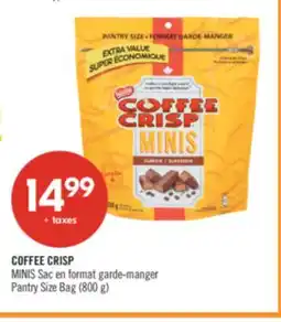 Pharmaprix COFFEE CRISP Pantry Size Bag (800 g) offer