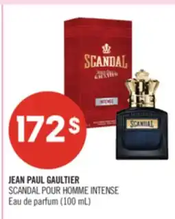 Pharmaprix JEAN PAUL GAULTIER SCANDAL POUR HOMME INTENSE Eau de parfum (100 mL) offer