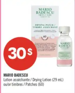 Pharmaprix MARIO BADESCU Drying Lotion (29 mL) or Patches (60) offer