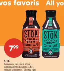 Pharmaprix STOK Cold Brew Coffee Beverage offer