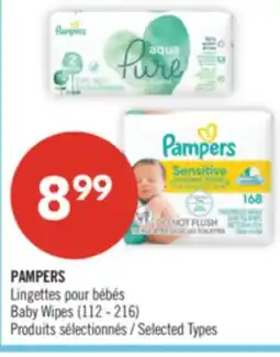 Pharmaprix PAMPERS Baby Wipes offer