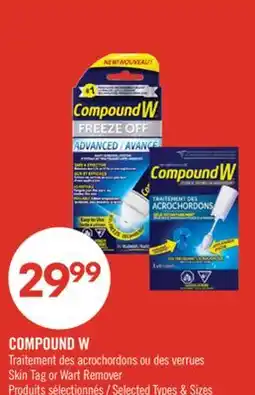 Pharmaprix COMPOUND W Skin Tag or Wart Remover offer