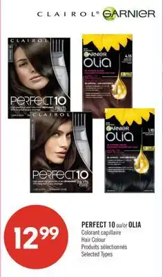 Pharmaprix PERFECT 10 or OLIA Hair Colour offer