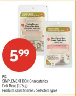 Pharmaprix PC SIMPLEMENT BON Charcuteries Deli Meat offer