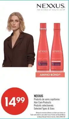 Pharmaprix NEXXUS Hair Care Products offer