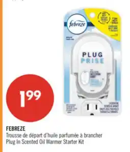 Pharmaprix FEBREZE Plug In Scented Oil Warmer Starter Kit offer