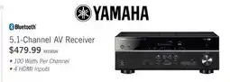 The Brick Yamaha RV-V385 5.1-Channel AV Receiver offer