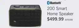 The Brick JBL Authentics 200 Bluetooth Smart Home Speaker with Wi-Fi (JBLAUTH200BLKAM) offer