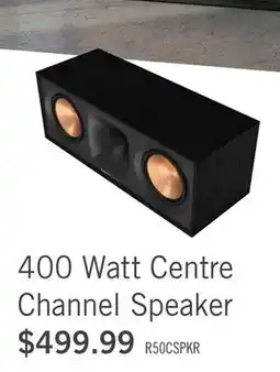 The Brick Klipsch Reference R-50C 400 W Centre Channel Speaker offer