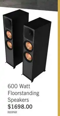 The Brick Klipsch Reference R-800F 600 W Floorstanding Speakers - Set of Two offer
