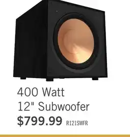 The Brick Klipsch Reference R-121SW 400 W 12 Subwoofer offer