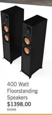The Brick Klipsch Reference R-600F 400 W Floorstanding Speakers - Set of Two offer