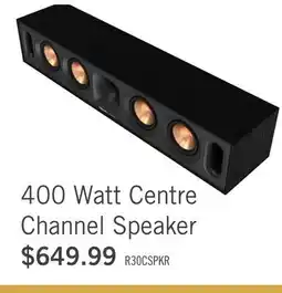 The Brick Klipsch Reference R-30C 400 W Centre Channel Speaker offer