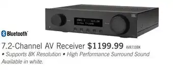 The Brick JBL MA710 7.2-Channel 8K AV Receiver - Black (JBLMA710BLKAM) offer