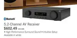 The Brick JBL MA310 5.2-Channel 4K AV Receiver - Black (JBLMA310BLKAM) offer