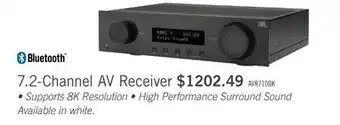 The Brick JBL MA710 7.2-Channel 8K AV Receiver - Black (JBLMA710BLKAM) offer